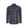 Het Mario Russo Overshirt in donkerblauw. thumbnail