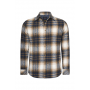 Het Mario Russo Overshirt in bruin. thumbnail