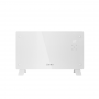 De Sinji Smart Paneelverwarmer in de kleur wit.  thumbnail
