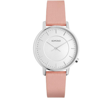 Het Komono Harlow Dameshorloge in de kleur Misty Rose. 