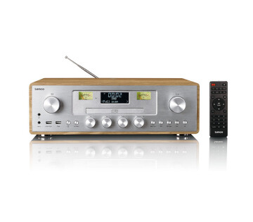 De Lenco DAR-281WDSI DAB+/FM Radio met CD-speler.