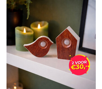 De Nexxt Premium Vogelbox met Bewegingsensor is verkrijgbaar in 2 verschillende uitvoeringen. 