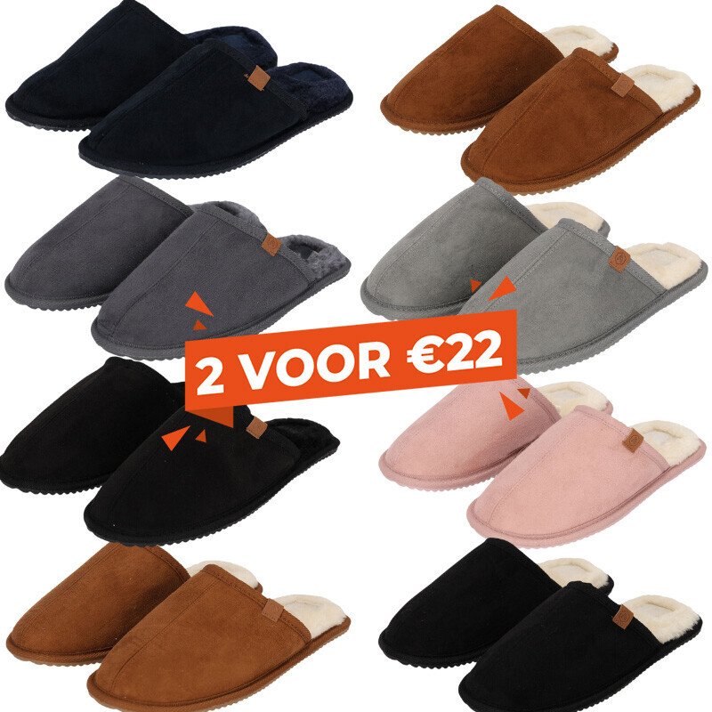 De Apollo Pantoffels zijn verkrijgbaar in verschillende kleuren voor dames en heren