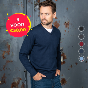 Cappuccino Isidoro Pullover V-hals