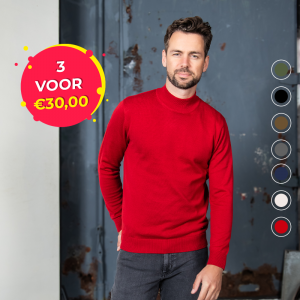 Cappuccino Turtleneck Trui Navaro