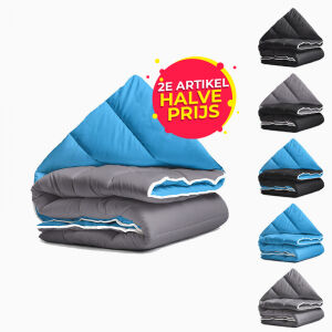 Het Lazy Dekbed is verkrijgbaar in verschillende kleuren. 