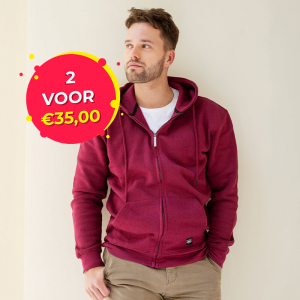De Cappuccino Full ZIp Hoody is een stijlvol en warm vest, welke uitermate geschikt is voor de koudere dagen. 