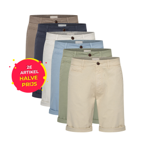 De Mario Russo Chino Short is verkrijgbaar in 6 kleuren.