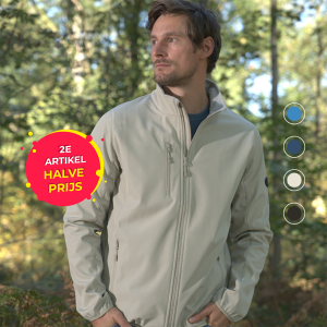 Mario Russo Softshell Jacket met alle 4 kleuren