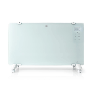 Nedis Smartlife Glazen Paneelverwarming van de voorkant. Nedis Smartlife Glazen Paneelverwarming van de voorkant.