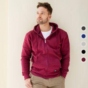 De Cappuccino Full ZIp Hoody is een stijlvol en warm vest, welke uitermate geschikt is voor de koudere dagen. 