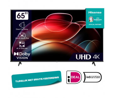 Hisense 65-inch uhd 4k tv.