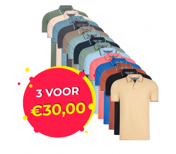 De Mario Russo Edward Polo is een stijlvolle polo welke verkrijgbaar is in verschillende kleuren en maten.