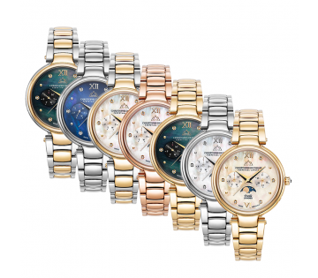 Het Christophe Duchamp Etoile Dames Horloge is verkrijgbaar in 7 soorten.