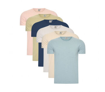 Het Mario Russo T-shirt is verkrijgbaar in 6 kleuren.