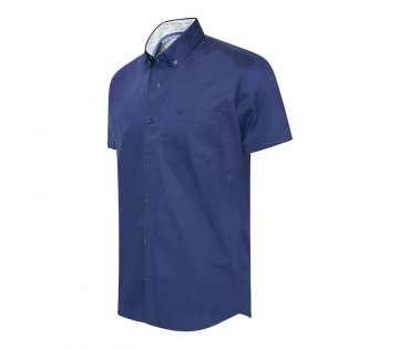 Cappuccino overhemd in marineblauw. Cappuccino overhemd in marineblauw.
