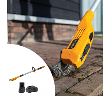 Batavia Fixxpack 12V Fixxbrush Onkruidborstel met 2ah Accu en Snellader. Batavia Fixxpack 12V Fixxbrush Onkruidborstel met 2ah Accu en Snellader.