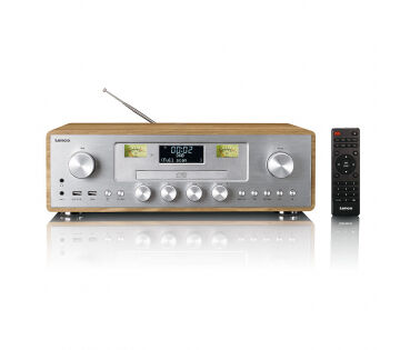 De Lenco DAR-281WDSI DAB+/FM Radio met CD-speler.