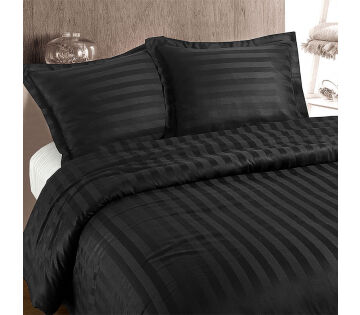 Primaviera Deluxe Hotel Stripe Dekbedovertrekset-140x200/260 cm-Antraciet Primaviera Deluxe Hotel Stripe Dekbedovertrekset-140x200/260 cm-Antraciet