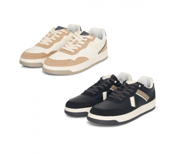 Gaastra Herensneaker Hakuna in zand en marineblauw.