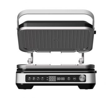 De TurboTronic TT-CG1W Slimme Contactgrill en Wafelmaker. 