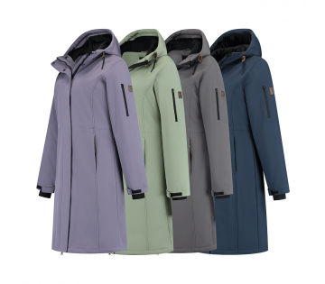 Travelin' Softshell Jas Dames Uvana in alle kleuren. Travelin' Softshell Jas Dames Uvana in alle kleuren.