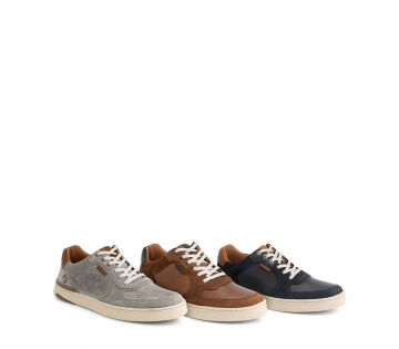 De Travelin' Sneakers zijn verkrijgbaar in 3 kleuren. De Travelin' Sneakers zijn verkrijgbaar in 3 kleuren.