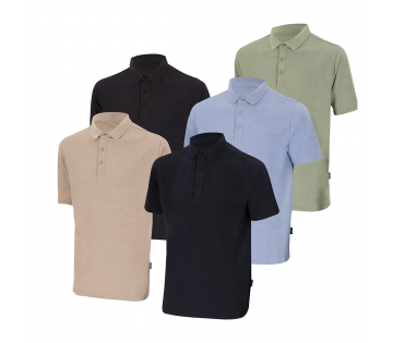 Bamboo Elements Heren Polo Pique in vijf verschillende kleuren. Bamboo Elements Heren Polo Pique in vijf verschillende kleuren.