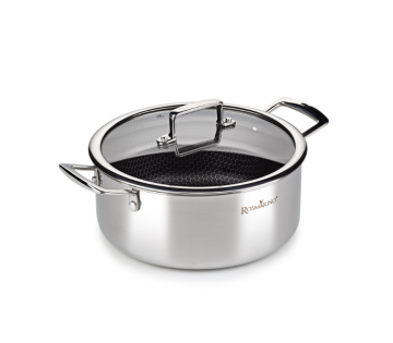 Rosmarino HEXAPRO Braadpan met deksel 24cm Rosmarino HEXAPRO Braadpan met deksel 24cm