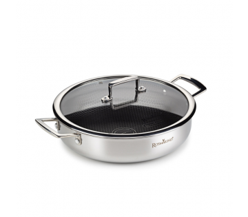 Rosmarino HEXAPRO Lage Braadpan met deksel 28cm Rosmarino HEXAPRO Lage Braadpan met deksel 28cm