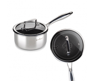 Rosmarino HEXAPRO Sauspan met Deksel 16cm Rosmarino HEXAPRO Sauspan met Deksel 16cm