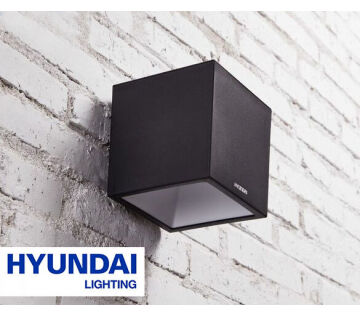 Hyundai XL Kubus Wandlamp op Zonne-energie