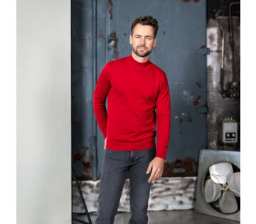 Cappuccino Turtleneck Trui Navaro