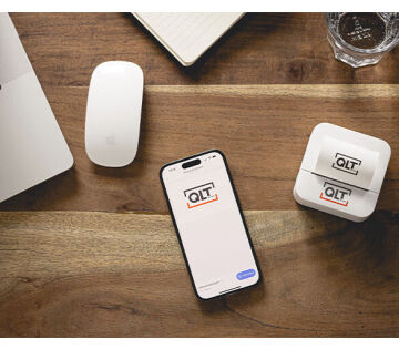 De QLT Smart Label Printer is te bedienen vanaf je smartphone. 