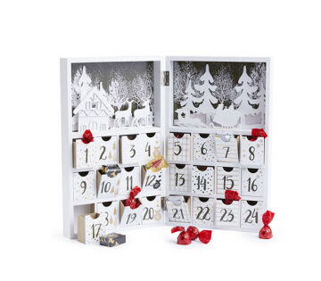 Met deze houten adventskalender geef jij het meest persoonlijke cadeau in de decembermaand.