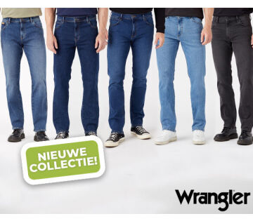 De Wrangler Heren Jeans.