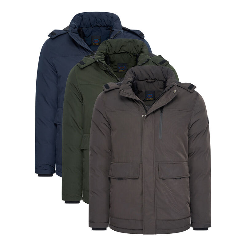 De Mario Russo Parka Arctic is verkrijgbaar in 3 kleuren.