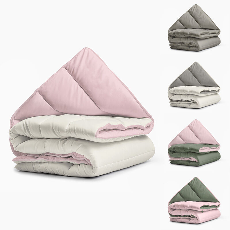 Het Sleeptime Lazy Dekbed is verkrijgbaar in verschillende trendy pastelkleuren. 