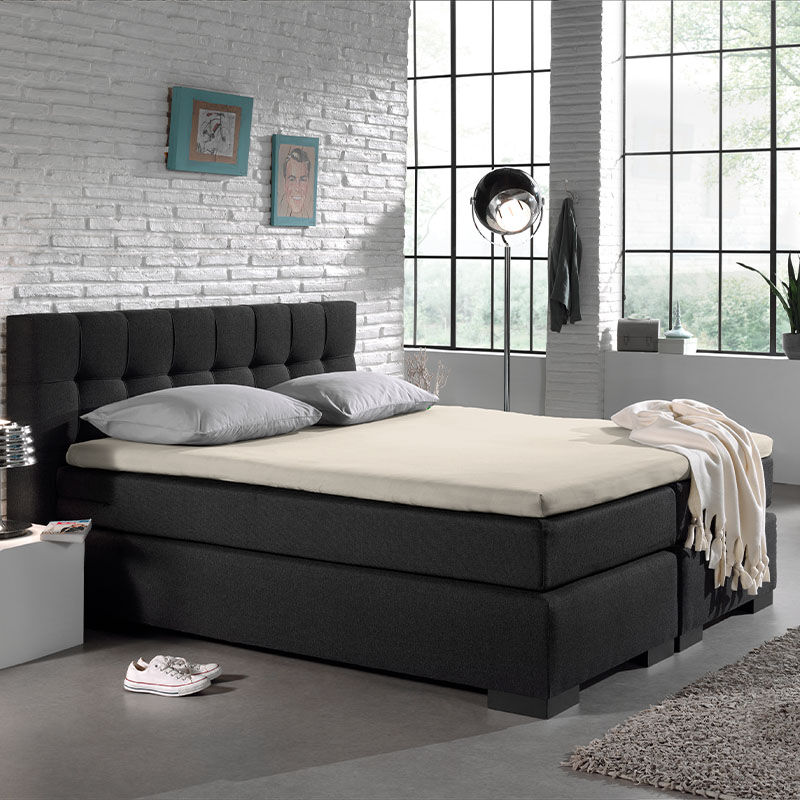 Het Dreamhouse Jersey Topper Hoeslaken staat perfect in elke slaapkamer.