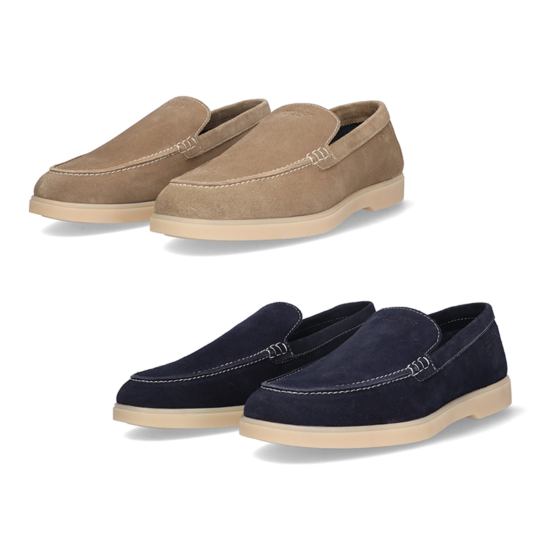 De McGregor Heren Loafer Lewis is verkrijgbaar in beige en marineblauw. De McGregor Heren Loafer Lewis is verkrijgbaar in beige en marineblauw.