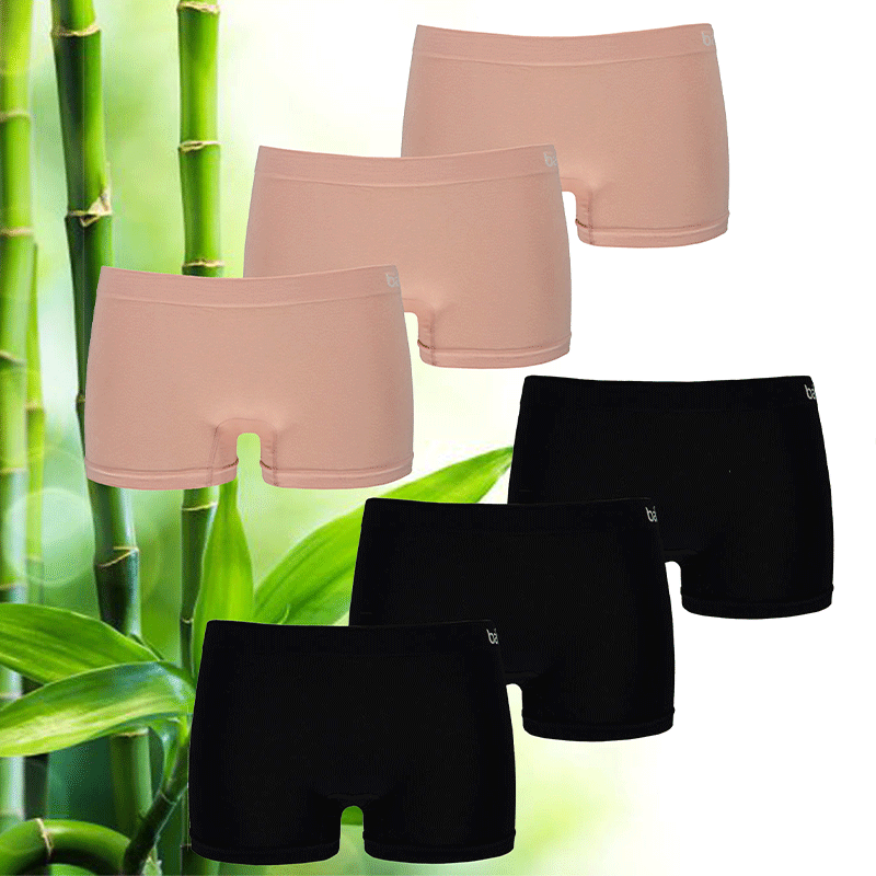  Bamboo boxers.
