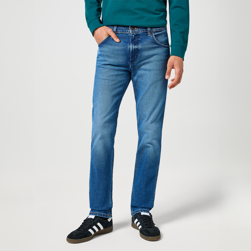 De voorzijde van de Wrangler Greensboro Raindrop. De voorzijde van de Wrangler Greensboro Raindrop.