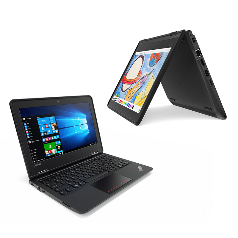 De Refurbished Lenovo Yoga 300E 2-in-1 Laptop.