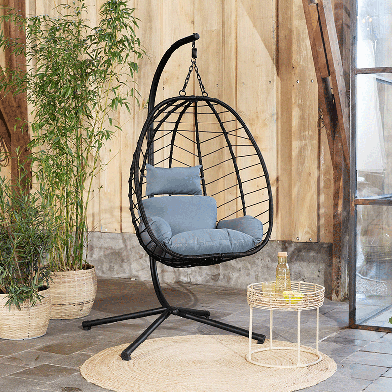 Lifa Garden Hangstoel met Standaard. Lifa Garden Hangstoel met Standaard.
