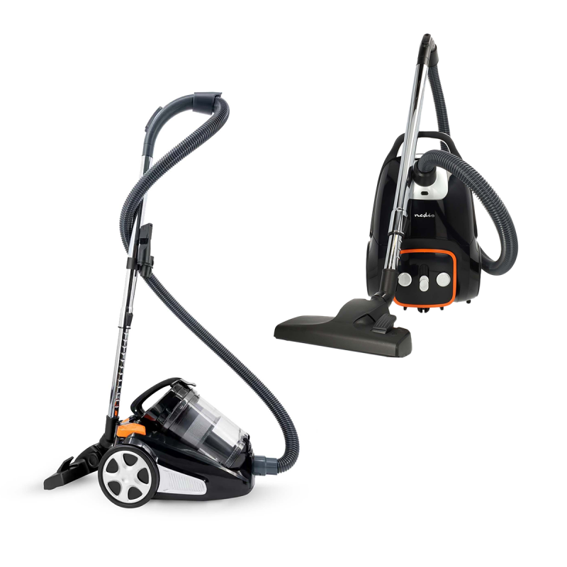 Nedis VCBG250GY Sledestofzuiger met en zonder zak.
