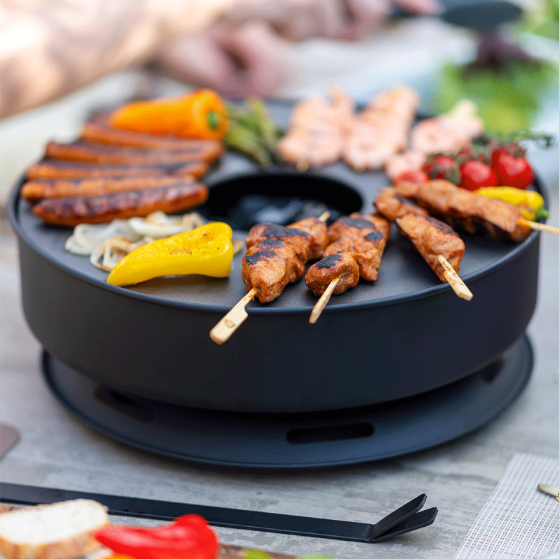 RedFire ONYX Mesa Tafel Plancha Grill 36 cm. RedFire ONYX Mesa Tafel Plancha Grill 36 cm.