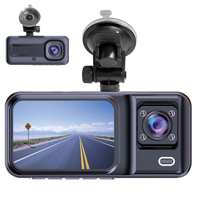 De Denver CCT-2500 Dashcam met Dubbele Camera. De Denver CCT-2500 Dashcam met Dubbele Camera.