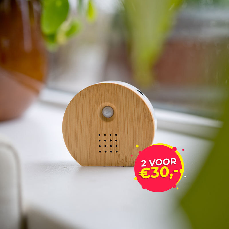 QLT Natuurgeluiden Doosje met Sensor in hout. QLT Natuurgeluiden Doosje met Sensor in hout.