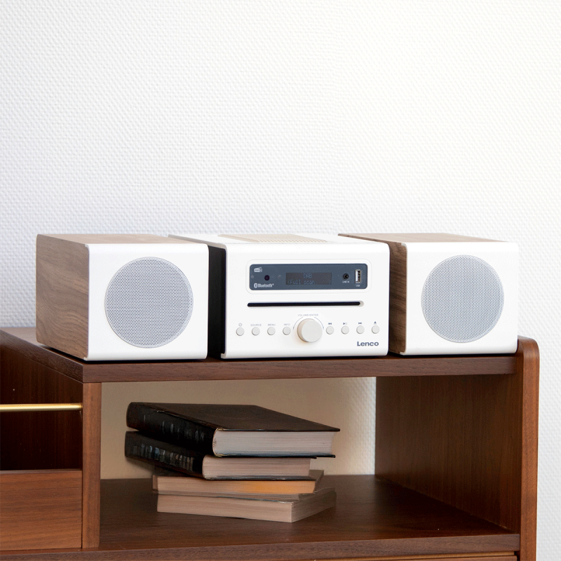 De Lenco MC-375WHWD Stereoset.