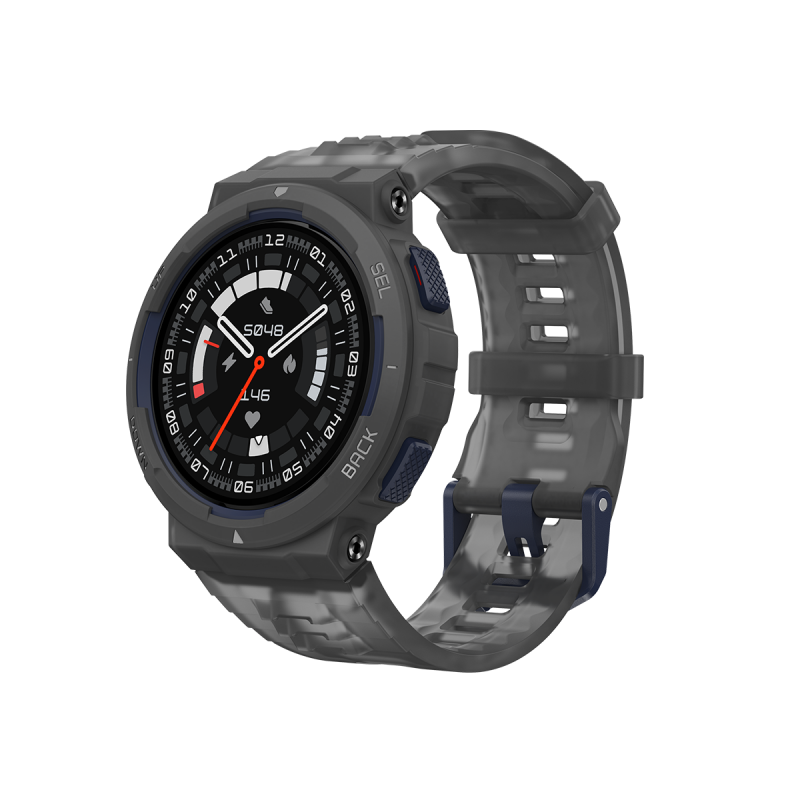 Amazfit Active Edge Midnight Pulse Outdoor Smartwatch.